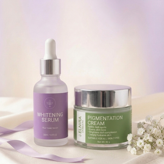 Elnira Clarity Glow Kit | Whitening Serum + Skin Clarity Cream