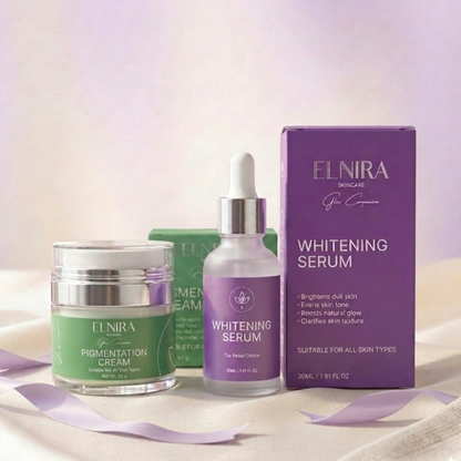 Elnira Clarity Glow Kit | Whitening Serum + Skin Clarity Cream