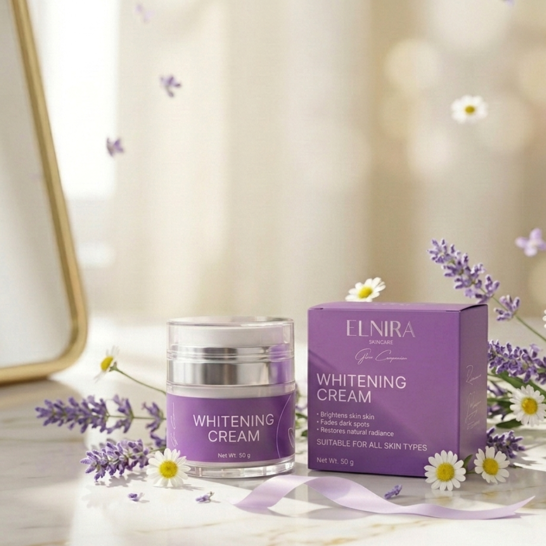Elnira Whitening Cream | Brighten, Even & Glow | 50g