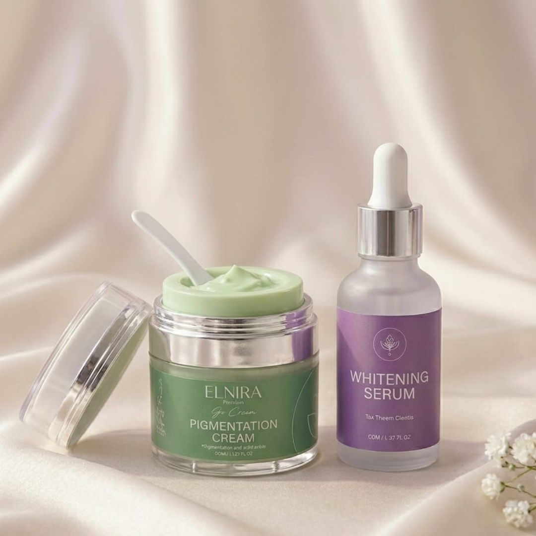 Elnira Clarity Glow Kit | Whitening Serum + Skin Clarity Cream