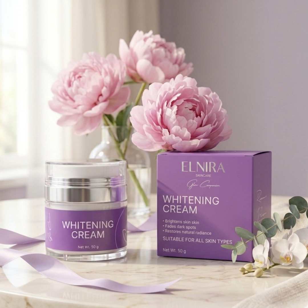 Elnira Whitening Cream | Brighten, Even & Glow | 50g