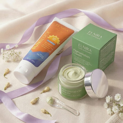 Elnira Total Skin Repair Kit | Skin Clarity Cream + Sunblock